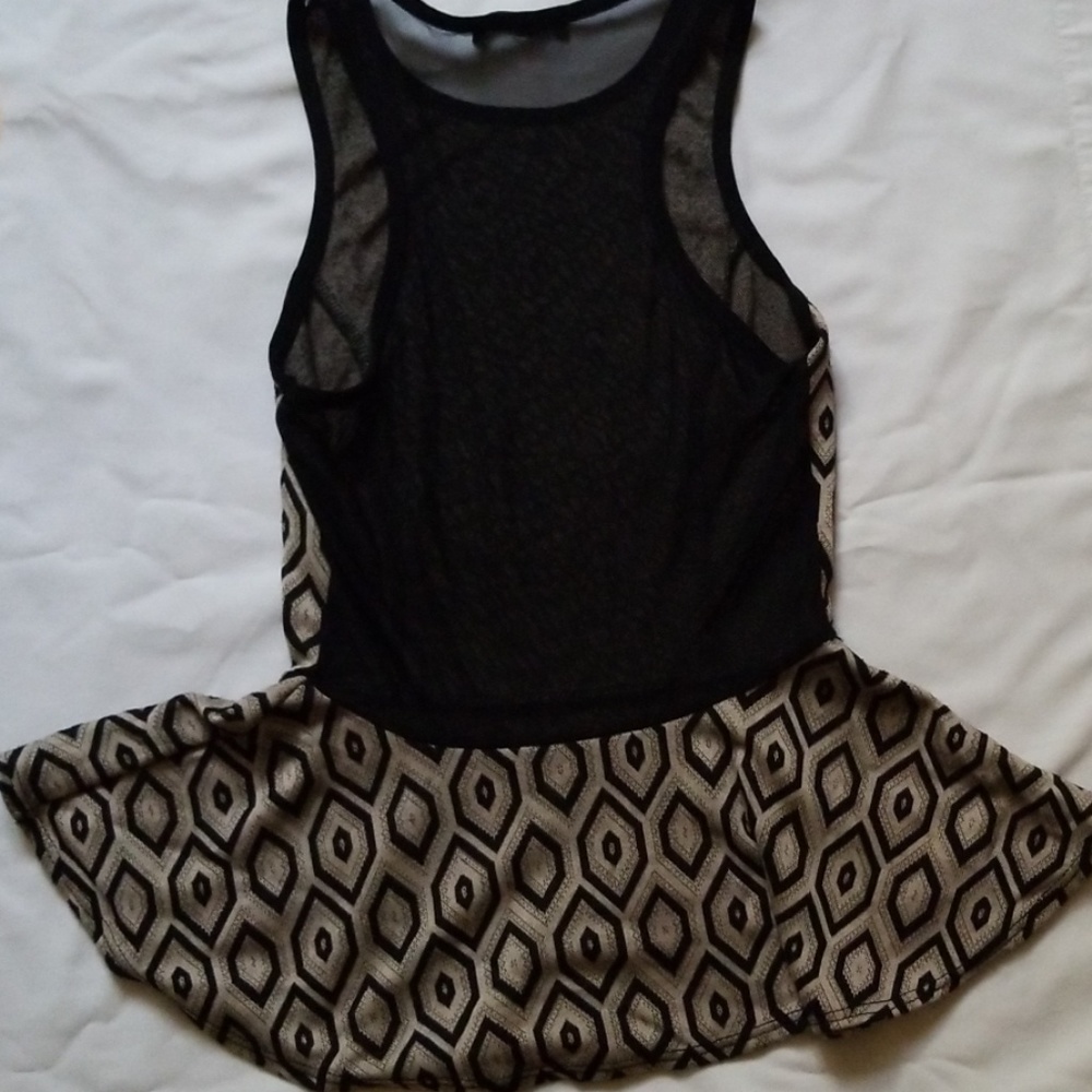 EUC Alt B Peplum Blouse - Picture 4 of 4
